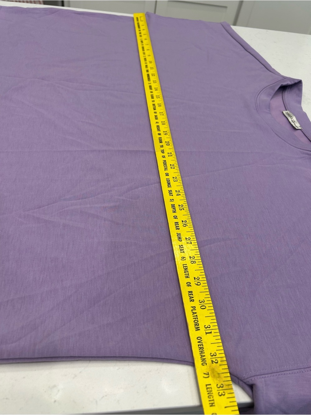 Zenana Outfitters Relaxed Lavender Boxy Top - Picture 6 of 8